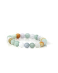Baikalla Jewelry jade beads bracelet Genuine Jadeite Jade Round Multiple Colors Beads Bracelet ( 8 mm )