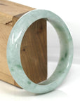 Baikalla Jewelry Jade Bangle Genuine Burmese Green Jadeite Jade Bangle Bracelet ( 58.0 mm)