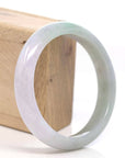 Baikalla Jewelry Jadeite Jade Bangle Bracelet Genuine Burmese Purple Jadeite Jade Bangle Bracelet (58.7 mm)