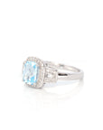 Baikalla Jewelry Gemstone Ring Baikalla™ Sterling Silver Sky Blue Topaz Ring