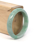 Baikalla Jewelry Jadeite Jade Bangle Bracelet Genuine Burmese Forest Green Jadeite Jade Bangle Bracelet (55.93 mm)