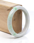 Baikalla Jewelry Jadeite Jade Bangle Bracelet Baikalla™ "Classic Bangle" Genuine Burmese Green Jadeite Jade Bangle Bracelet (57.2 mm)