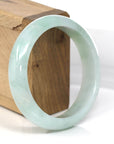 Baikalla Jewelry Jadeite Jade Bangle Bracelet Genuine Burmese Green Jadeite Jade Bangle Bracelet (57.72 mm)