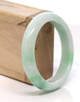 Baikalla Jewelry Jadeite Jade Bangle Bracelet Baikalla™ "Classic Bangle" Genuine Burmese Green Jadeite Jade Bangle Bracelet ( 58.15 mm)