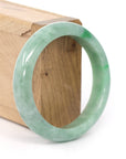 Baikalla Jewelry Jadeite Jade Bangle Bracelet Baikalla "Classic Bangle" Forest Green Natural Burmese Jadeite Jade Bangle ( 55.91 mm )