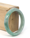 Baikalla Jewelry Jadeite Jade Bangle Bracelet Genuine Burmese Forest Green Jadeite Jade Bangle Bracelet (57.37 mm)