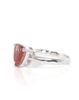 Baikalla Jewelry Gold Sapphire Ring 5 14k White Gold Oregon Sunstone Ring