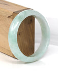 Baikalla Jewelry Jadeite Jade Bangle Bracelet Genuine Burmese Green Jadeite Jade Bangle Bracelet (57.72 mm)