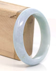 Baikalla Jewelry Jadeite Jade Bangle Bracelet Genuine Burmese Blue-green Jadeite Jade Bangle Bracelet (60 mm)