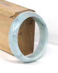 Baikalla Jewelry Jade Bangle Genuine Burmese Green Jadeite Jade Bangle Bracelet (59.08 mm)