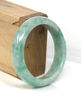 Baikalla Jewelry Jadeite Jade Bangle Bracelet Baikalla Classic Green Natural Jadeite Jade Bangle (56.58 mm)