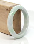 Baikalla Jewelry Jadeite Jade Bangle Bracelet Baikalla™ "Classic Bangle" Genuine Burmese Green Jadeite Jade Bangle Bracelet (56.8 mm)
