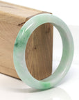 Baikalla Jewelry Jadeite Jade Bangle Bracelet Baikalla™ "Classic Bangle" Genuine Burmese Green Jadeite Jade Bangle Bracelet ( 58.15 mm)