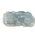 Baikalla Jewelry genuine jadeite carving Baikalla™ Pi Xiu Genuine Burmese Ice Jadeite Jade PiXiu Pendant Necklace ( FengShui Lucky)