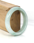 Baikalla Jewelry Jadeite Jade Bangle Bracelet Genuine Burmese Green Jadeite Jade Bangle Bracelet (57.31 mm)
