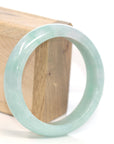 Baikalla Jewelry Jadeite Jade Bangle Bracelet Genuine Burmese Green Jadeite Jade Bangle Bracelet (59.2 mm)