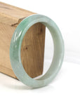 Baikalla Jewelry Jade Bangle Genuine Burmese Green Jadeite Jade Bangle Bracelet (60.51 mm)