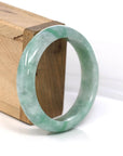 Baikalla Jewelry Jadeite Jade Bangle Bracelet Baikalla Classic Green Natural Jadeite Jade Bangle (56.58 mm)