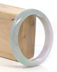 Baikalla Jewelry Jadeite Jade Bangle Bracelet Genuine Burmese Purple Jadeite Jade Bangle Bracelet (58.7 mm)