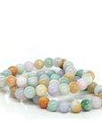 Baikalla Jewelry jade beads bracelet Baikalla Genuine Jadeite Jade Round Beads Bracelet ( 9.5 mm )