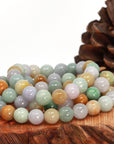 Baikalla Jewelry jade beads bracelet 7 inches Baikalla Genuine Jadeite Jade Round Beads Bracelet ( 9.5 mm )