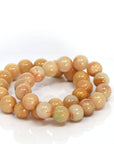 Baikalla Jewelry jade beads bracelet Genuine Jadeite Jade Round Beads Bracelet ( 13 mm ) For Men