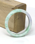Baikalla Jewelry Jade Bangle Genuine Burmese Jadeite Jade Bangle Bracelet ( 53.4 mm )