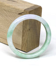 Baikalla Jewelry Jade Bangle Genuine Burmese Jadeite Jade Bangle Bracelet ( 53.4 mm )