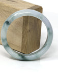 Baikalla Jewelry Jadeite Jade Bangle Bracelet Real Burmese Jadeite Jade Bangle Bracelet (57.3 mm )