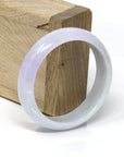 Baikalla Jewelry Jadeite Jade Bangle Bracelet Genuine Burmese Lavender Jadeite Jade Bracelet Bangle ( 53.3 mm )
