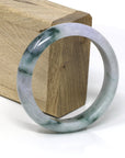 Baikalla Jewelry Jade Bangle Genuine Burmese Jadeite Jade Bangle Bracelet ( 57.7 mm )