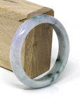 Baikalla Jewelry Jade Bangle Genuine Burmese Jadeite Jade Bangle Bracelet ( 57.7 mm )