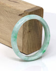 Baikalla Jewelry Jadeite Jade Bangle Bracelet Genuine Burmese Jadeite Jade Oval Bangle Bracelet ( 55.1 mm )