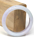 Baikalla Jewelry Jadeite Jade Bangle Bracelet Genuine Burmese Lavender Jadeite Jade Bracelet Bangle ( 58 mm )