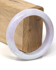 Baikalla Jewelry Jadeite Jade Bangle Bracelet Genuine Burmese Lavender Jadeite Jade Bracelet Bangle ( 58 mm )
