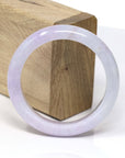 Baikalla Jewelry Jadeite Jade Bangle Bracelet Genuine Lavender Jadeite Jade Bracelet Bangle ( 55.4 mm )