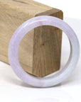 Baikalla Jewelry Jadeite Jade Bangle Bracelet Genuine Lavender Jadeite Jade Bracelet Bangle ( 55.4 mm )