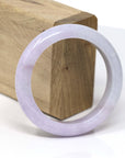 Baikalla Jewelry Jadeite Jade Bangle Bracelet Genuine Lavender Jadeite Jade Bracelet Bangle ( 55.4 mm )
