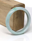 Baikalla Jewelry Jadeite Jade Bangle Bracelet Genuine Burmese Jadeite Jade Bangle Bracelet ( 56.6 mm )