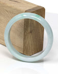 Baikalla Jewelry Jadeite Jade Bangle Bracelet Genuine Burmese Jadeite Jade Bangle Bracelet ( 56.6 mm )