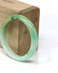 Baikalla Jewelry Jadeite Jade Bangle Bracelet Natural Jadeite Jade Bangle Bracelet ( 53 mm)