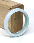 Baikalla Jewelry Jadeite Jade Bangle Bracelet Natural Burmese Jadeite Jade Bangle Bracelet ( 55.4 mm )