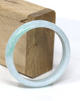 Baikalla Jewelry Jadeite Jade Bangle Bracelet Natural Burmese Jadeite Jade Bangle Bracelet ( 55.4 mm )