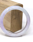 Baikalla Jewelry Jadeite Jade Bangle Bracelet Lavender Jadeite Jade Bracelet Bangle (59.37 mm)