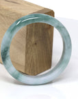 Baikalla Jewelry Jadeite Jade Bangle Bracelet Real Burmese Jadeite Jade Bangle Bracelet ( 57.8 mm )