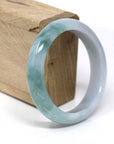Baikalla Jewelry Jadeite Jade Bangle Bracelet Real Burmese Jadeite Jade Bangle Bracelet ( 57.8 mm )