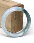 Baikalla Jewelry Jadeite Jade Bangle Bracelet Real Burmese Jadeite Jade Bangle Bracelet (57.3 mm )