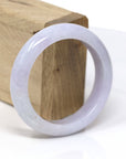 Baikalla Jewelry Jadeite Jade Bangle Bracelet Genuine Burmese Lavender Jadeite Jade Bracelet Bangle ( 55.4 mm )