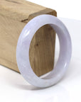 Baikalla Jewelry Jadeite Jade Bangle Bracelet Genuine Burmese Lavender Jadeite Jade Bracelet Bangle ( 55.4 mm )