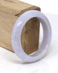 Baikalla Jewelry Jadeite Jade Bangle Bracelet Genuine Burmese Lavender Jadeite Jade Bracelet Bangle ( 55.4 mm )